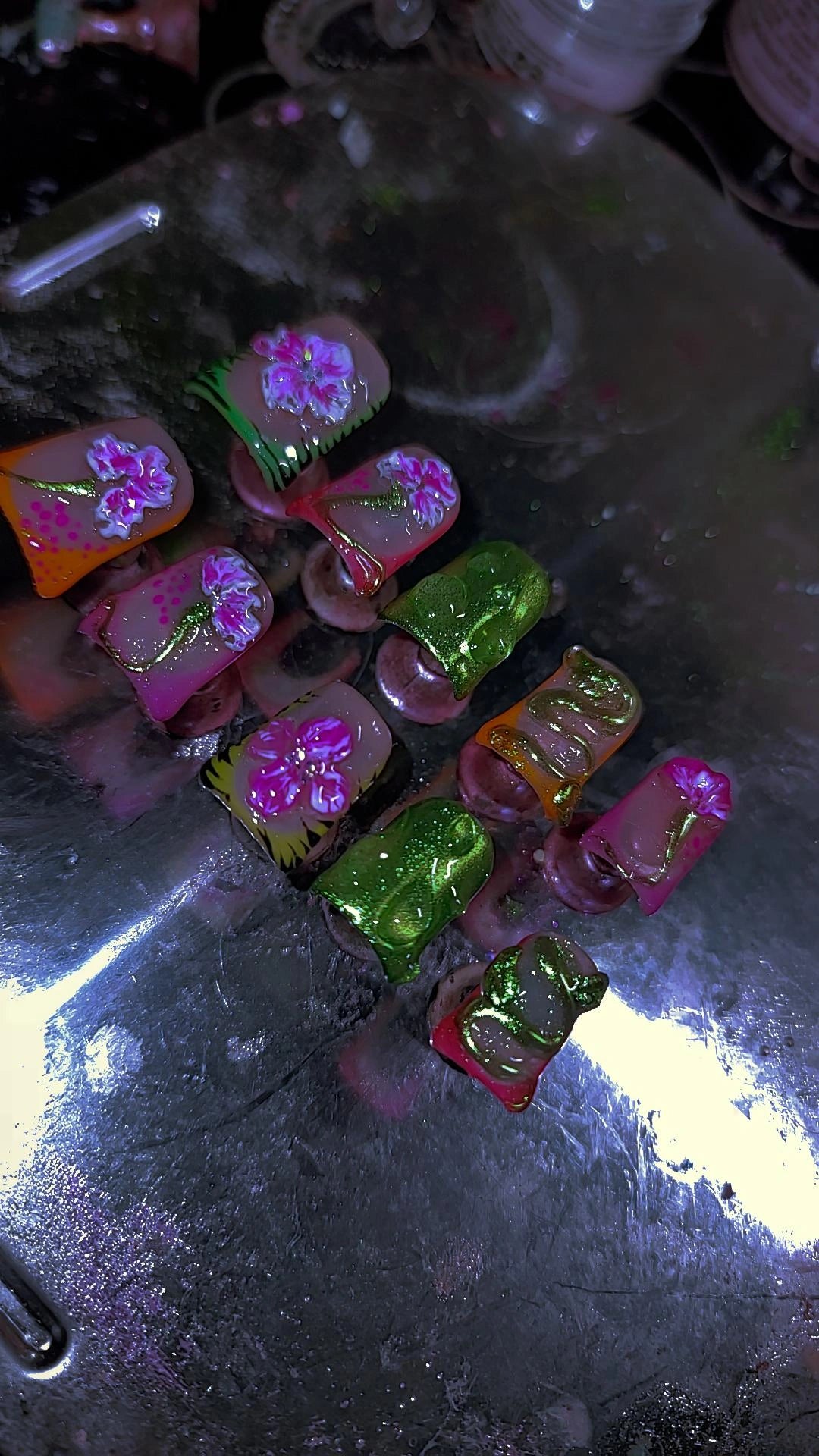 4D Design Press On Nail Sets